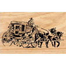 Old west stagecoach