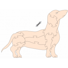 Zodiac puzzel - Hond