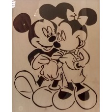 Mini en Mickey Mouse